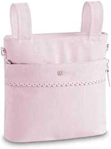 Pirulos Torba do wózka organizer+przewijak zaczepy na rączkę wózka róż