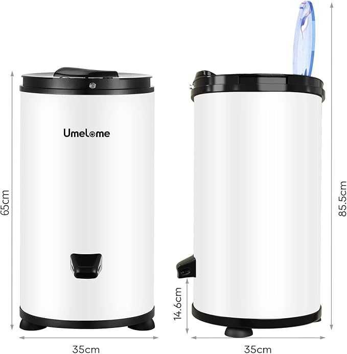 Wirówka do prania Umelome 2800 obr./min, 6 kg, klasa A+++