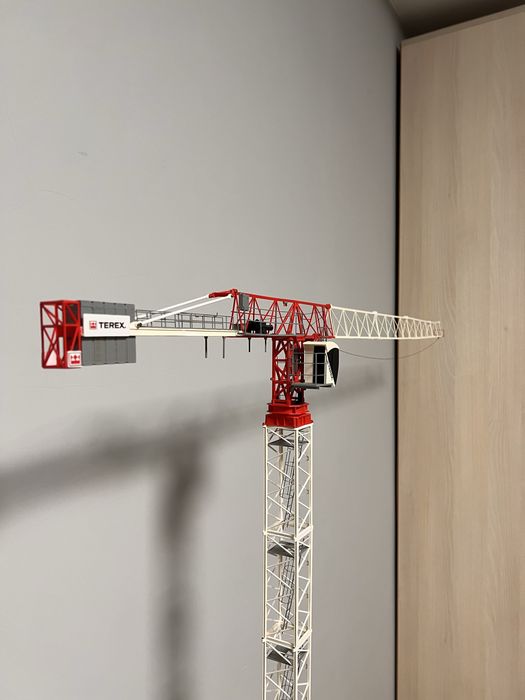 Модель баштового крана terex comedil ctt 181