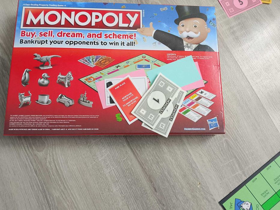 Gra Monopoly Wersja angielska