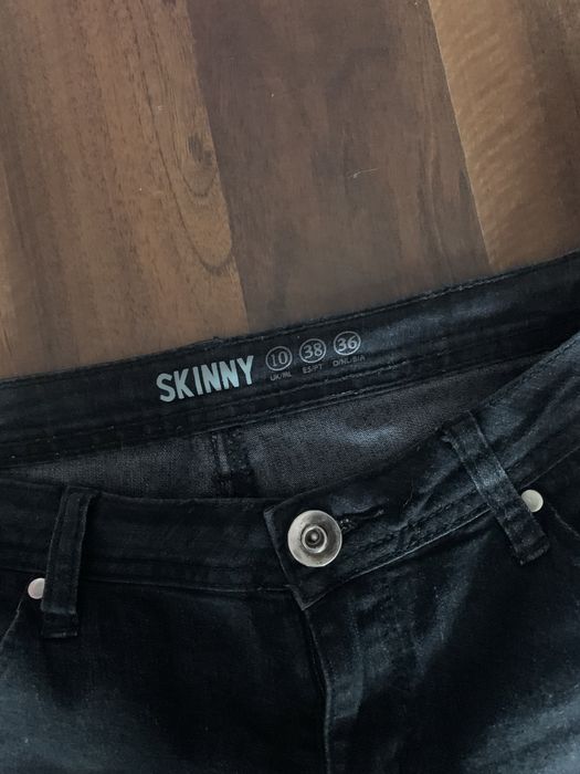 Jeansy czarne primark