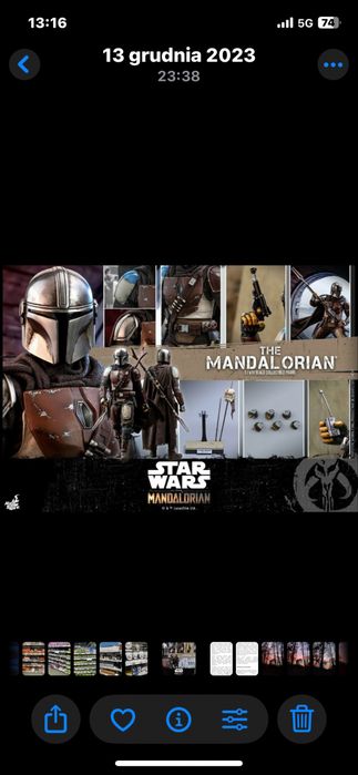 Mandalorian  - Hot Toys TMS007 - nowy w folii