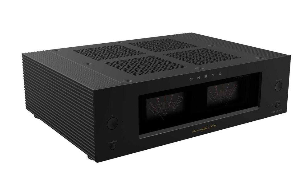 Onkyo ICON M-80 Czarny Końcówka Mocy AB 2x200W Wzmacniacz SKLEP