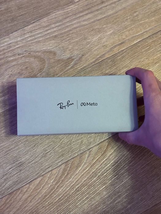 Ray-Ban Meta Wayfarer Shiny Black G15 Green Lenses