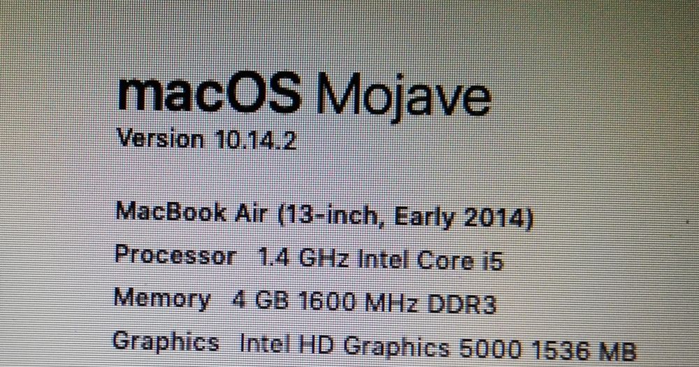 Computador Portátil Apple Macbook Air 13" 2014 + MagicMouse64739693058050124