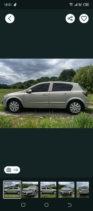 Opel astra h 2006 рік