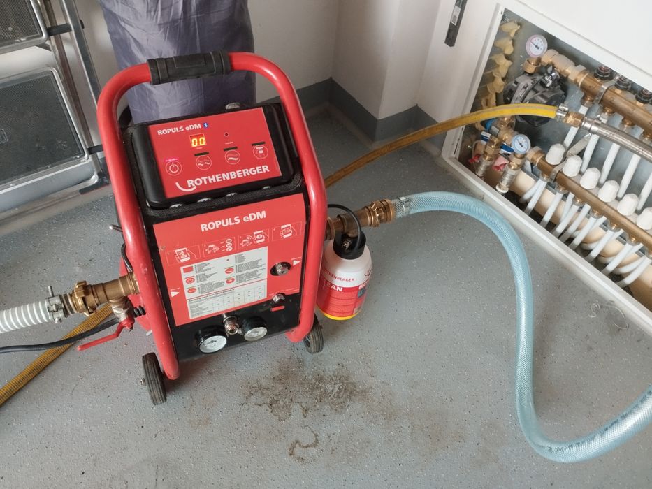 Chemiczne czyszczenie, płukanie instalacji ogrzewania C.O ,podłogówka