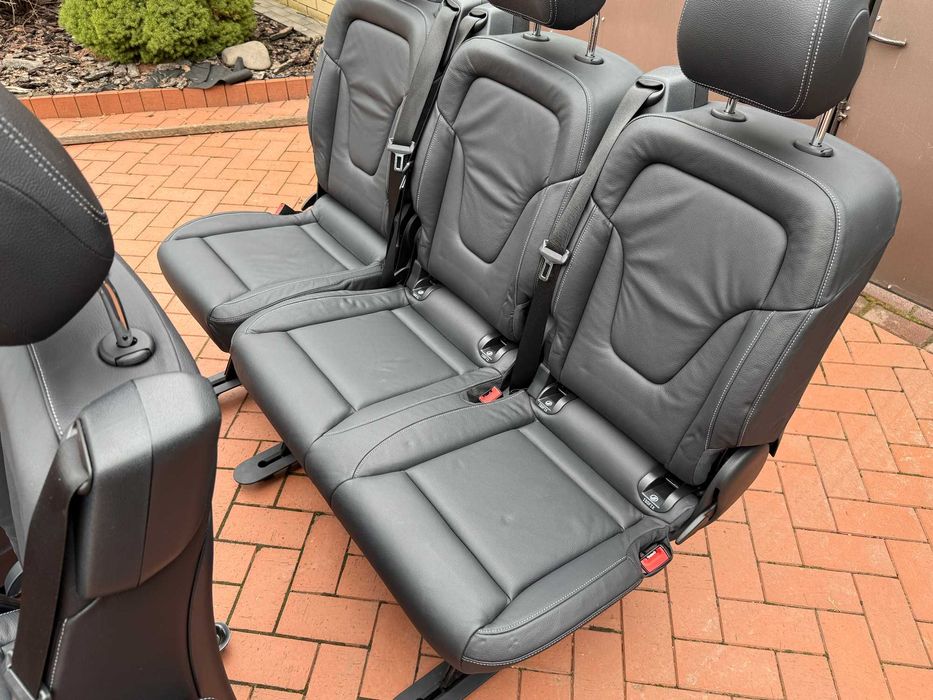 Сидіння салон сиденья Мерседес V-класу w447 шкіра Lugano Віто 2024