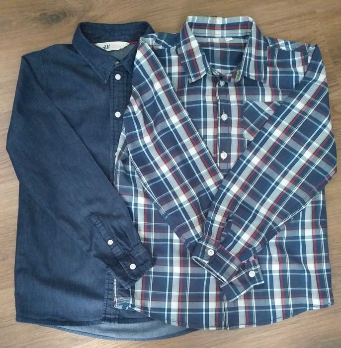 Фірмові сорочки на хлопчика 134р