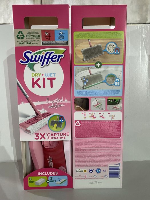 Щітка магніт для збирання пилу Swiffer duster Kit піпідастр з 3-ма змі