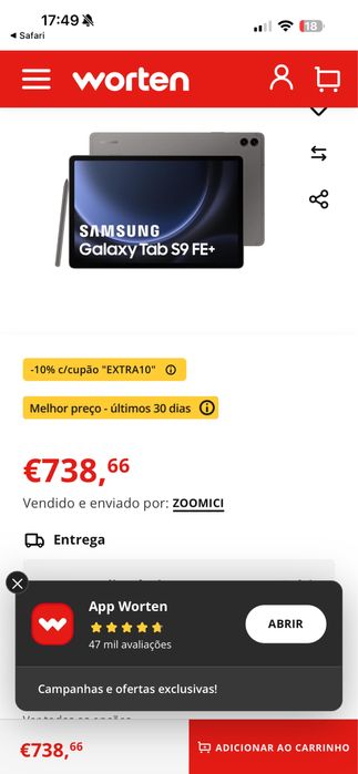 Samsung Galaxy Tab S9+ 5G