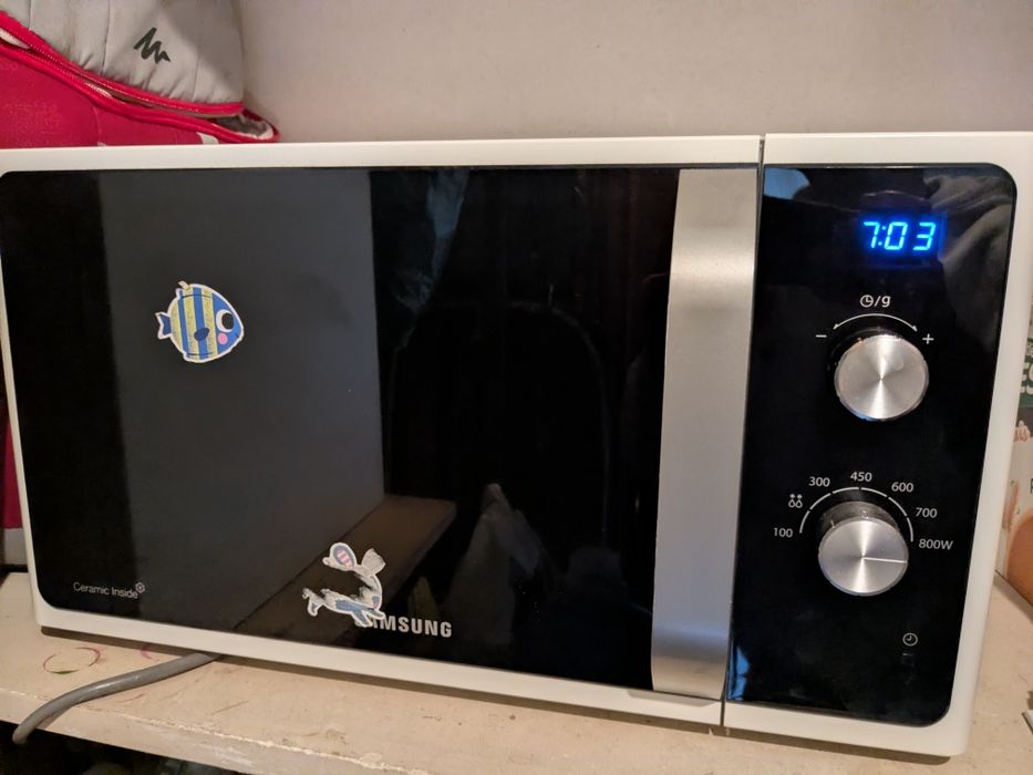Microondas samsung (cerâmica)