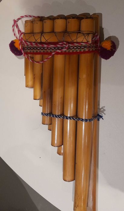 Flauta de Pan peruana (artesanato peruano)