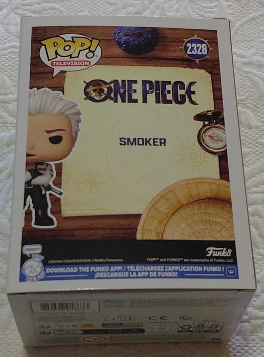 funko pop one piece 2328 smoker limited edition 9500 peças