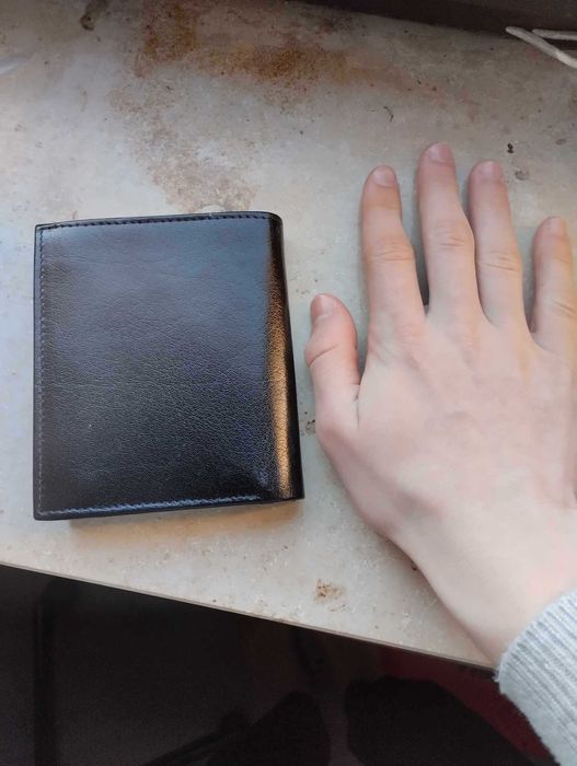 portfel RFID protection skórzany