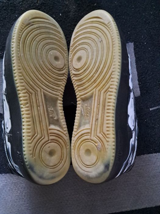 Air force 1 halloween skeleton black 2019