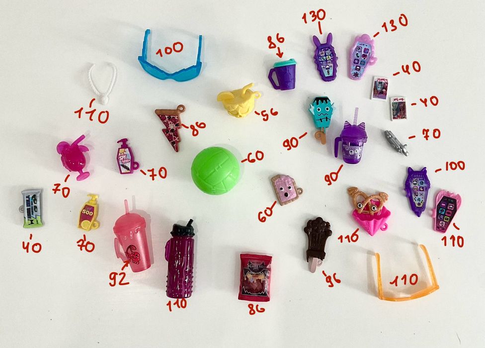 Монстер хай одяг для ляльок та аксесуари нові Длакулара, Твайла