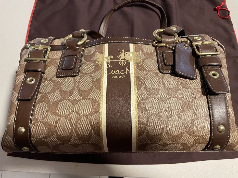 Mala Coach edicao limitada