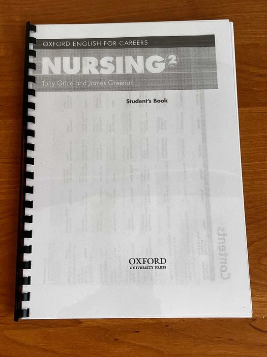 Nursing 2 Student's Book Oxford English for Careers