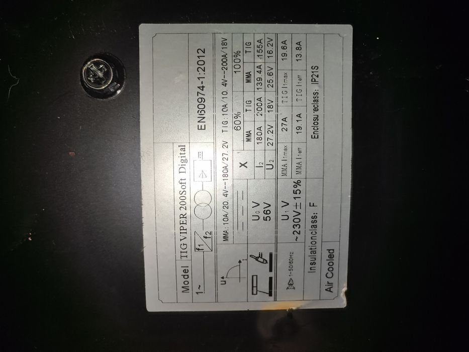 Spawarka Inwertorowa Magnum Viper 200 TIG DC