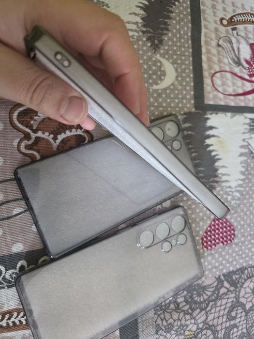 Чохли силікон s25 ultra 3шт , чехол