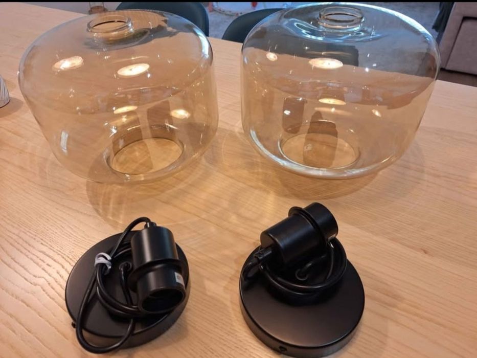 Conjunto 2 candeeiros suspensos