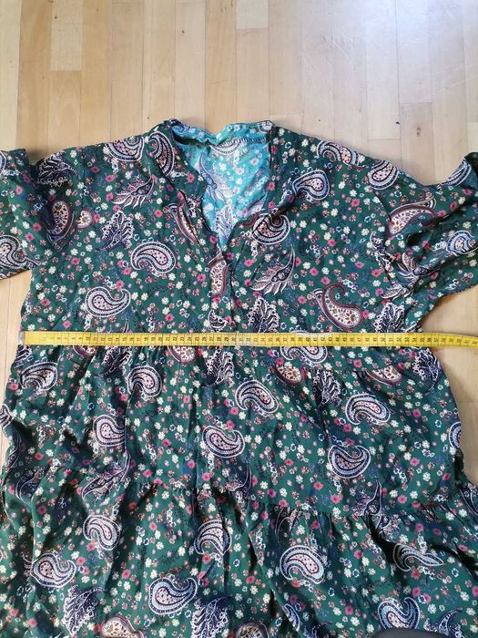 Wiskozowa sukienka boho nowa