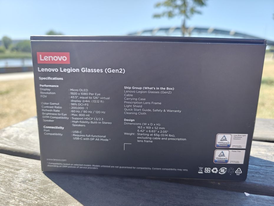 Inteligentne okulary Lenovo Legion Glasses gen 2
3,8(43)
 gen 2