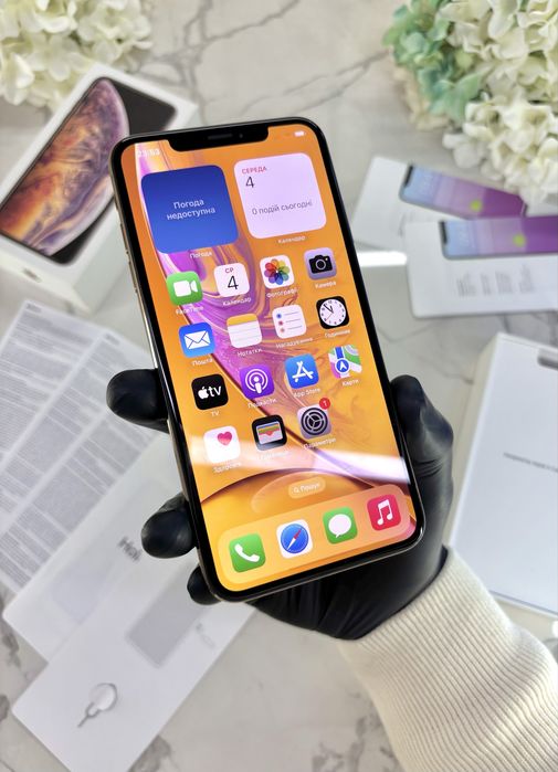Ідеальний Iphone XS Max Gold Neverlock Магазин Гарантія