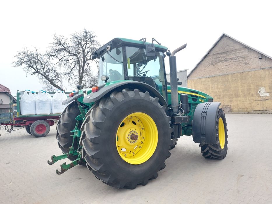 John deere 7830 Pełny serwis udokumentowany przebieg