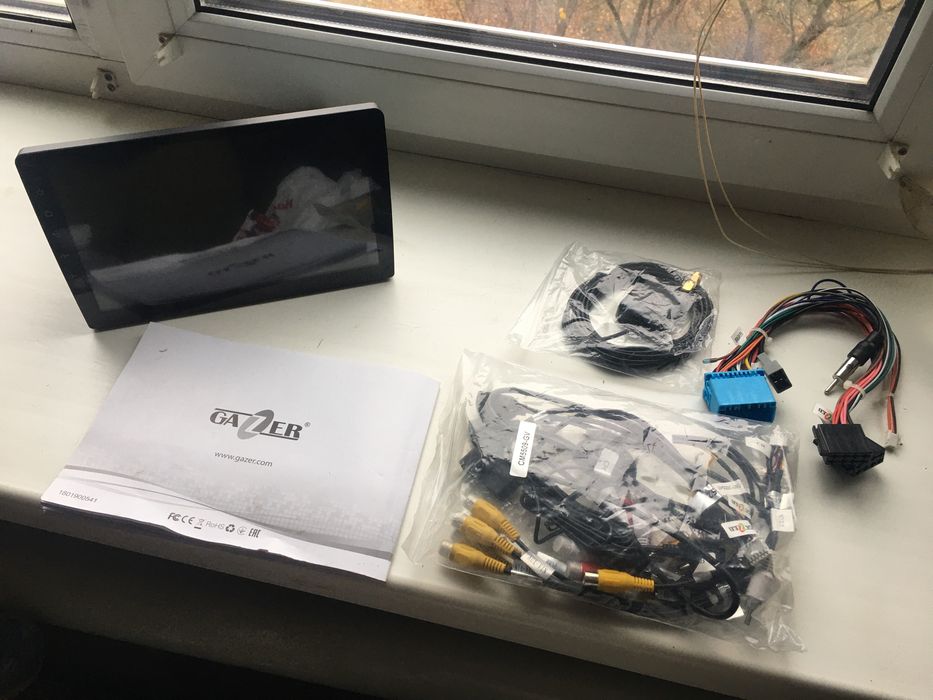 Штатна магнітола Gazer CM5509-GV 9 дюймовая