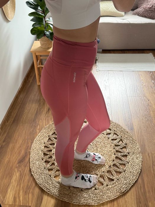 Legginsy sportowe Domyos – rozmiar S Decathlon