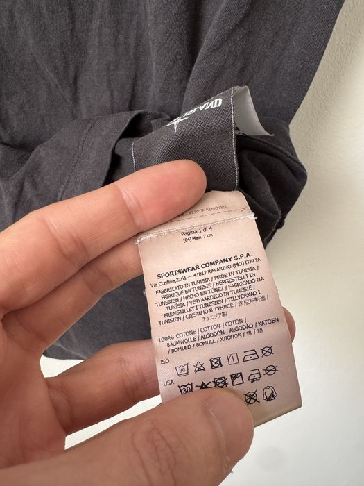 Футболка Stone Island big logo