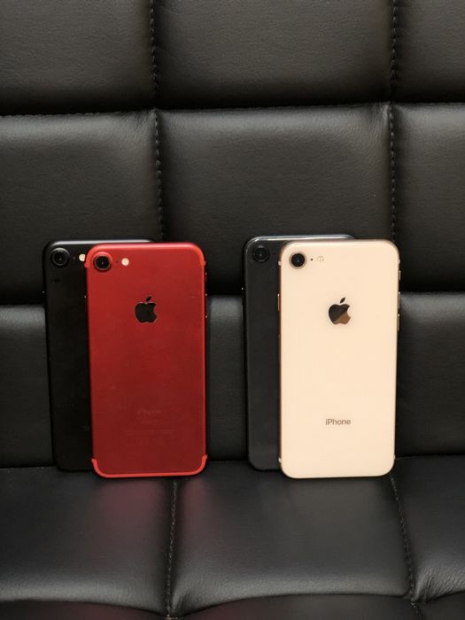 iphone 7/8-32/64/128/256 gb Red/Black/Gold/Silver Neverlock идеал