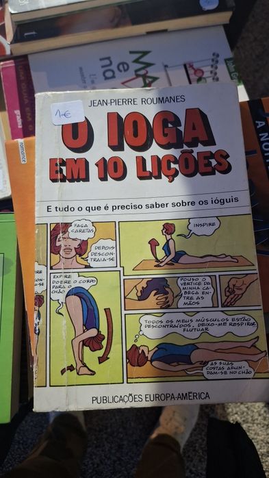 Livros de vários temas e autores - apenas 1 €