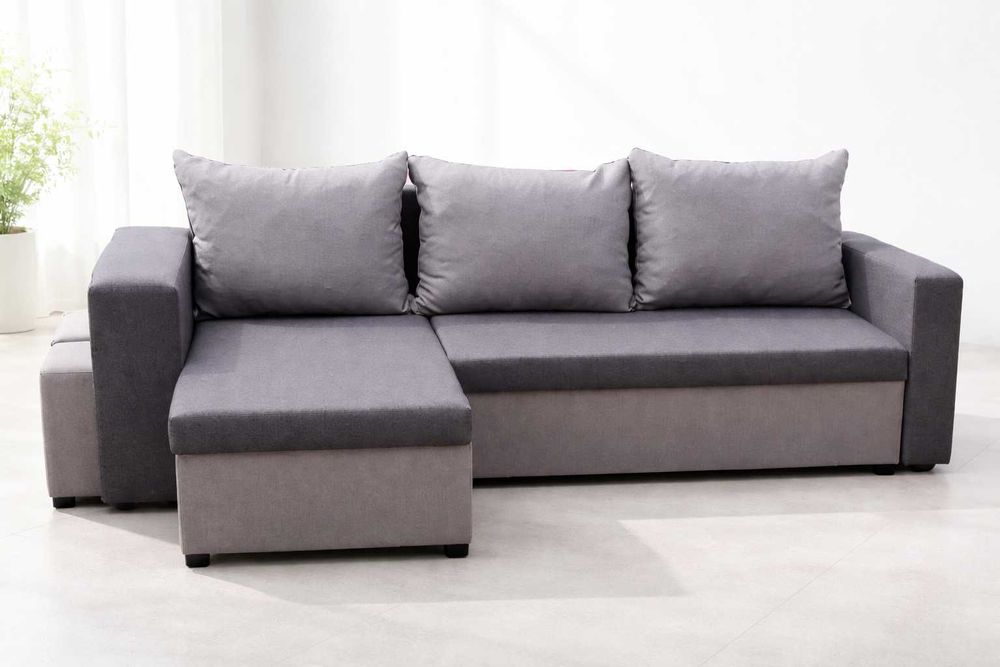 Narożnik GRAND z pufami | Uniwersalne strony | Pufy | Od producenta