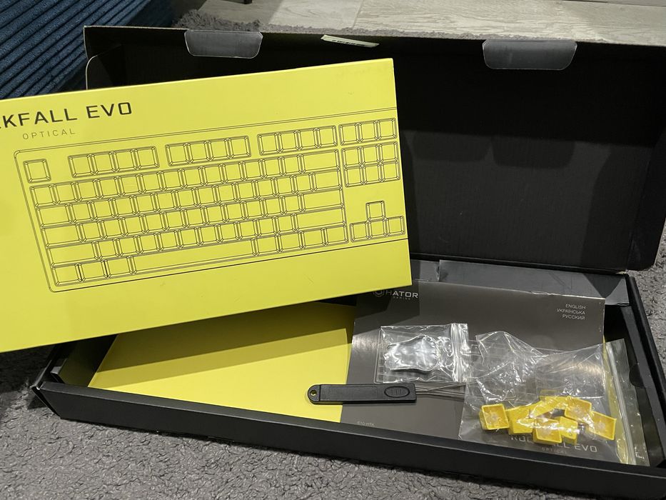 Клавиатура Hator Rockfall 2 Optical RGB 100%