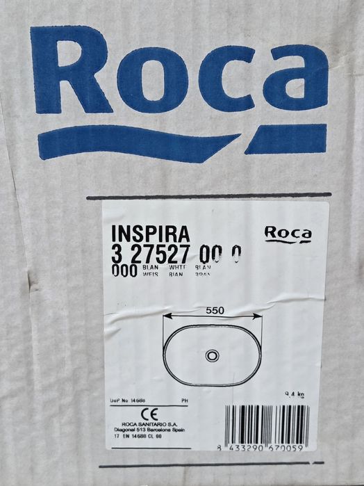 Umywalka blatowa Roca Inspira Round