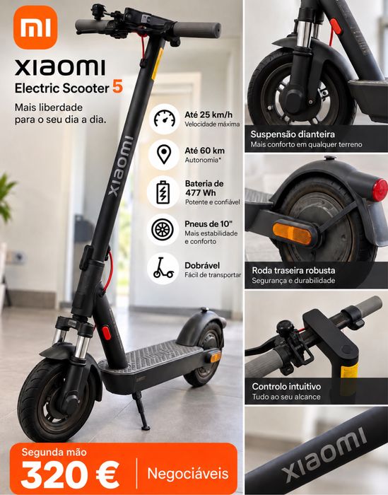 Vendo Xiaomi Electric Scooter 5