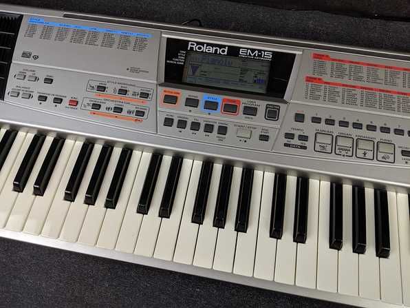 ROLAND EM15 teclado 61 teclas ARRANGER