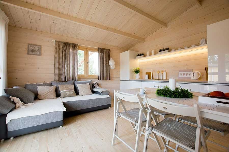 Casa de Jardim com Alpendre de 35m2 - Modelo MONVISO