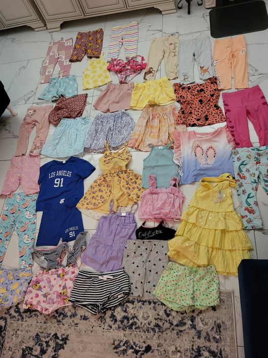 Paka/Zestaw letni dla dziewczynki roz 128/134