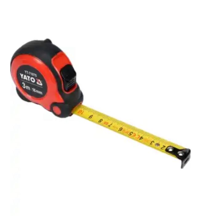Рулетка 3м Yato YT-71075