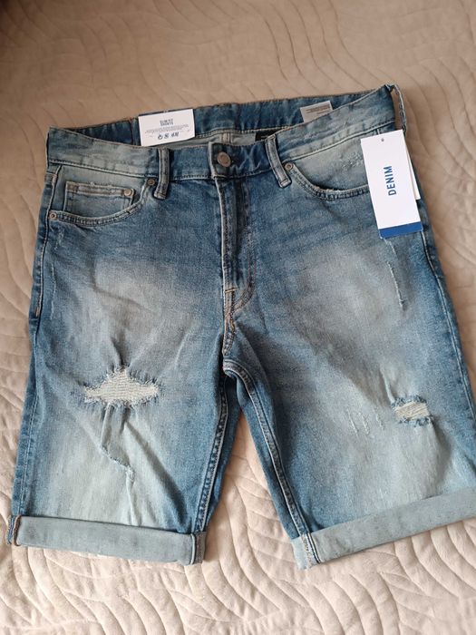 Джинсові шорти чоловічі або підліткові 30 розмір H&M