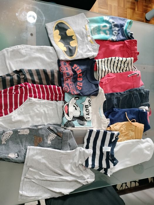 Lote de roupa bebe menino