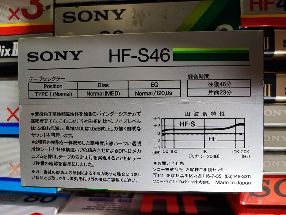 Cassette Sony HF-S C46