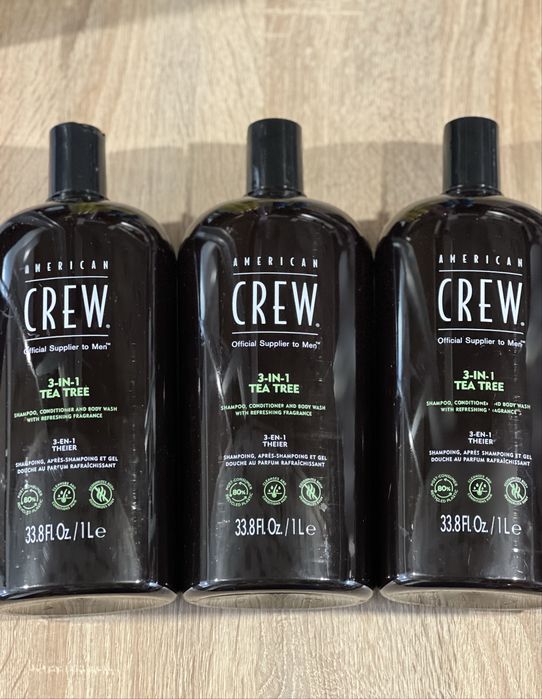 American Crew Tea Tree 3-in-1 Шампунь Кондиціонер Гель