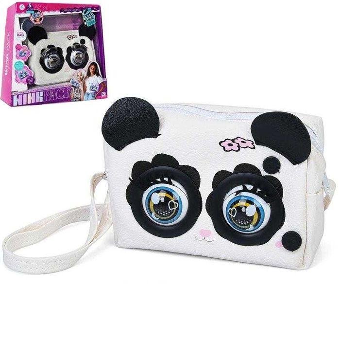 Інтерактивна сумочка кліпає, звуки, музика, реагує на дотик