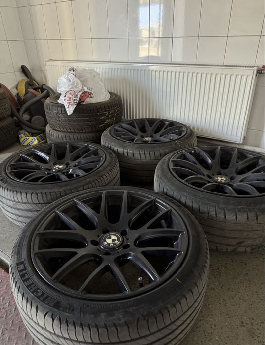 Диски с резиной BMW R19 5×120 разноширокие