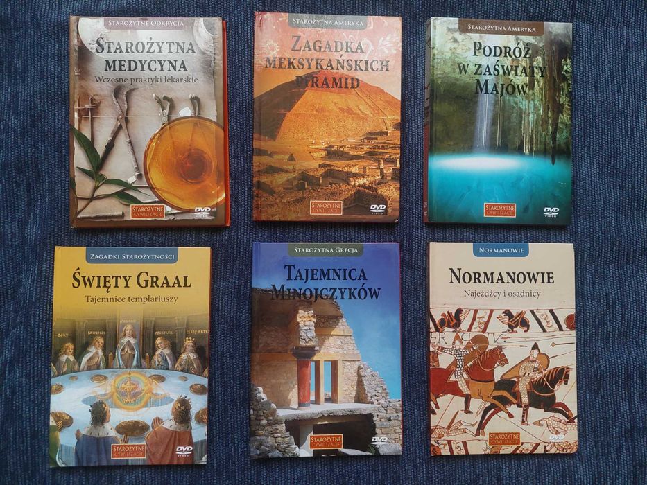 Starożytne cywilizacje   zestaw 40 DVD